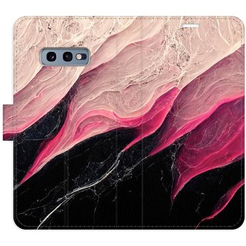 iSaprio flip puzdro BlackPink Marble pre Samsung Galaxy S10e