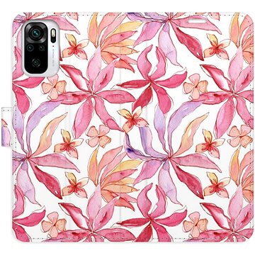 iSaprio flip puzdro Flower Pattern 10 na Xiaomi Redmi Note 10/Note 10S