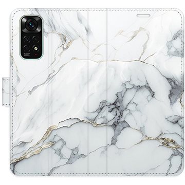 iSaprio flip puzdro SilverMarble 15 na Xiaomi Redmi Note 11/Note 11S