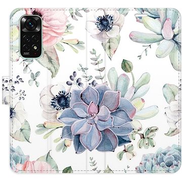 iSaprio flip puzdro Succulents na Xiaomi Redmi Note 11/Note 11S