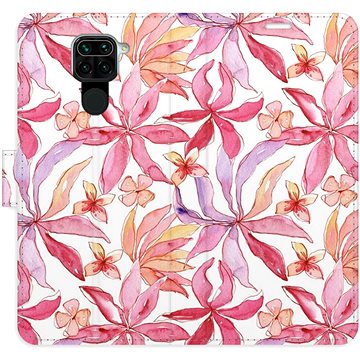 iSaprio flip puzdro Flower Pattern 10 na Xiaomi Redmi Note 9