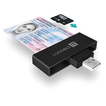 CONNECT IT USB čítačka občianskych preukazov a čipových kariet