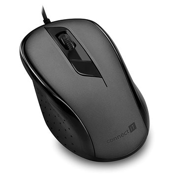 CONNECT IT Optical USB mouse sivá