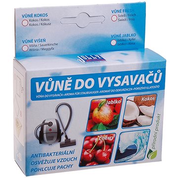 Vôňa do vysávača – cherry (5 ks) – podmanivá vôňa griotky