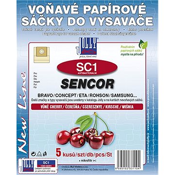 Vrecká do vysávača SC1 – vôňa CHERRY