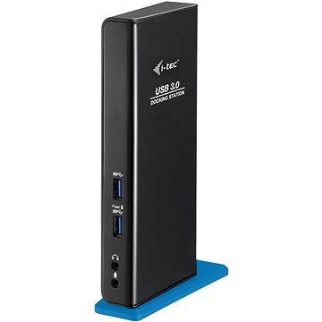 I-TEC USB 3.0 Dual Advance + napájecí adaptér