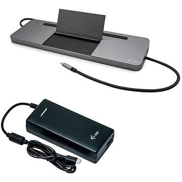 i-tec USB-C 4K 3× Display Docking Station, PD 85 W + Universal Charger 112 W