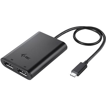 i-tec USB-C Dual 4K / 60Hz (single 8K / 30Hz) DP Video Adapter