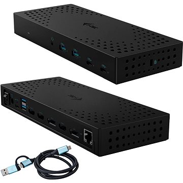 i-tec USB 3.0 / USB-C / Thunderbolt, 3x 4K Docking Station Gen 2 + Power Delivery 100W