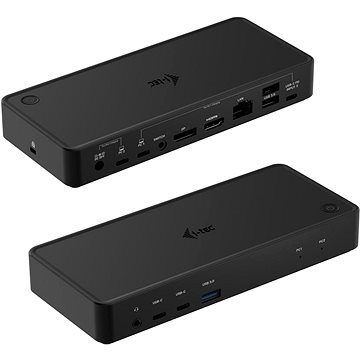 i-tec USB-C/Thunderbolt KVM Docking station Dual Display, Power Delivery 65/100 W