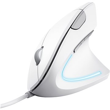 TRUST VERTO Ergo Mouse White