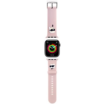 Karl Lagerfeld Karl and Choupette Head NFT na Apple Watch 38/40/41 Pink