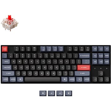 Keychron K8 Pro QMK TKL Hot-Swappable Gateron G Pro Mechanical Red – US