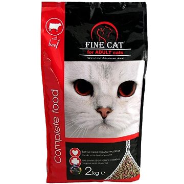 Fine Cat Adult s hovädzím 2 kg