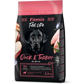 Fitmin For Life Dog Duck &amp;amp; Turkey 2,5 kg