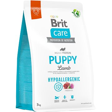 Brit Care Dog Hypoallergenic s jahňacím Puppy 3 kg