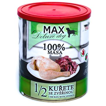 Sokol Falco MAX deluxe 1/2 kurčaťa so zverinou 800 g