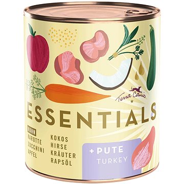Terra Canis Essential 8 Konzerva Kurča a morka 780 g