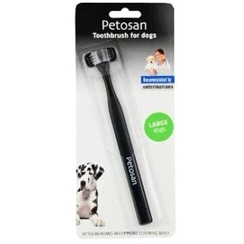 Petosan zubná kefka dvojhlavá pre psy Large