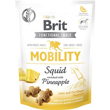 Brit Care Dog Functional Snack Mobility Squid 150 g