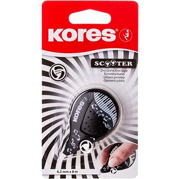 KORES SCOOTER BLACK WHITE 8 m × 4,2 mm