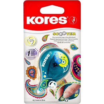 KORES SCOOTER farebný Paisley 8 m × 4,2 mm