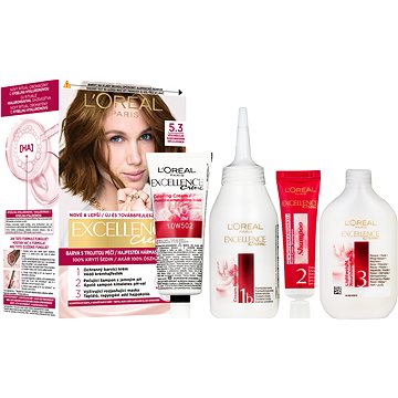 ĽORÉAL PARIS Excellence Creme Light Brown Gold 192ml - Hair Dye | ĽORÉAL PARIS Excellence Creme Light Brown Gold 192ml - Hair Dye |