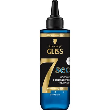 GLISS Express Moisturising Treatment 7s Aqua Revive 200ml - Hair Mask | GLISS Express Moisturising Treatment 7s Aqua Revive 200ml - Hair Mask |