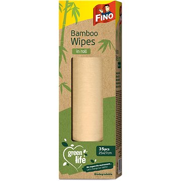 FINO Green Life kuchynské utierky na rolke, bambus, 35 ks - Kuchynské utierky