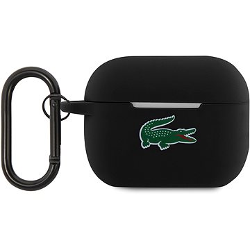 Lacoste Liquid Silicone Croc Logo Puzdro na AirPods Pro Black