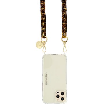 La Coque Francaise Emmy phone chain brown flake