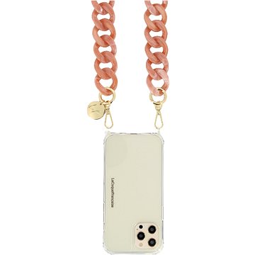 La Coque Francaise Alice phone chain pink flake