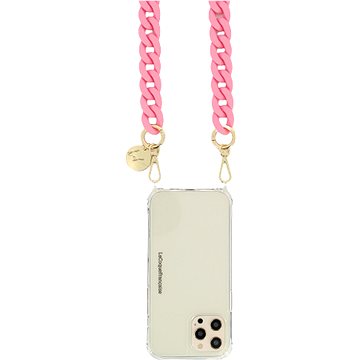 La Coque Francaise Sarah phone chain pink mat