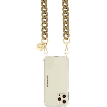 La Coque Francaise Sarah phone chain beige mat