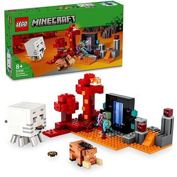 LEGO® Minecraft® 21255 Prepadnutie portálu do Netheru