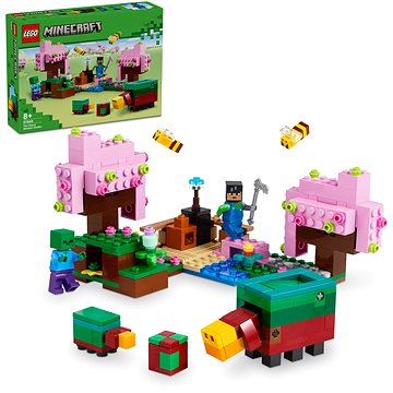 LEGO® Minecraft® 21260 Záhrada s rozkvitnutými čerešňami