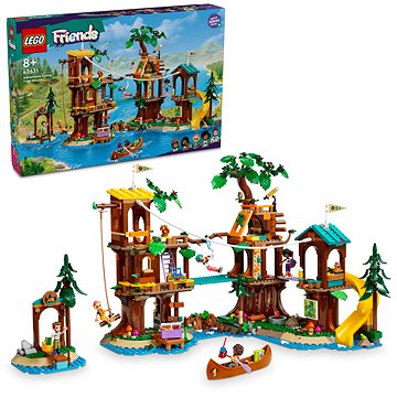 LEGO® Friends 42631 Dobrodružný tábor – dom na strome