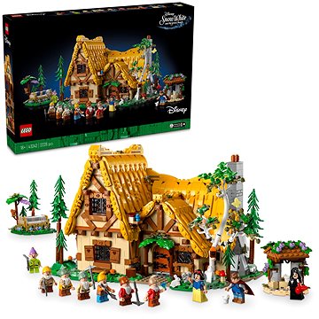 LEGO® │ Disney Princess™ 43242 Chalúpka Snehulienky a sedem trpaslíkov