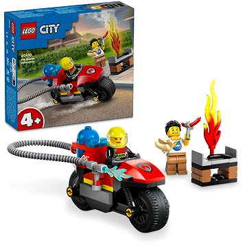 LEGO® City 60410 Hasičská záchranárska motorka