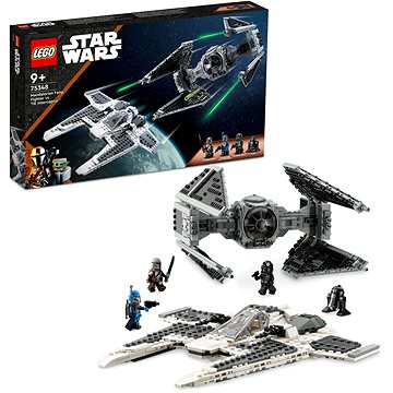 LEGO® Star Wars™ 75348 Mandaloriánska stíhačka triedy Fang proti TIE Interceptoru