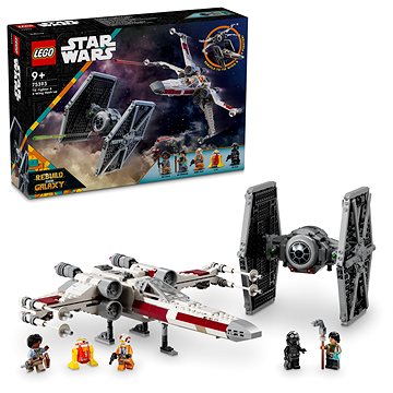 LEGO® Star Wars™ 75393 Stíhačka TIE ＆ X-wing – kombinovaná stavebnica