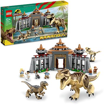 LEGO® Jurassic World 76961 Stredisko pre návštevníkov: útok T-rexa a raptora