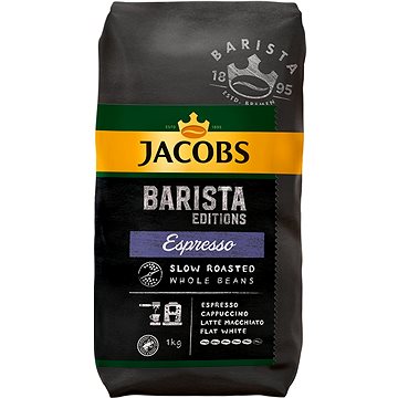 Jacobs Barista Espresso, zrnková, 1 000 g - Káva