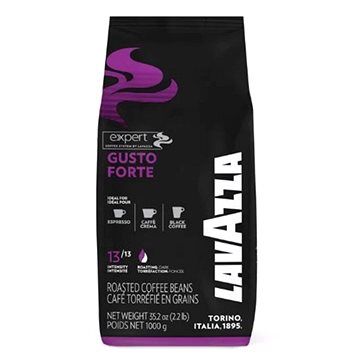 Lavazza Gusto Forte, zrnková káva, 1 000 g