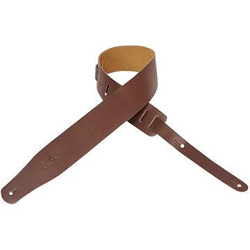 Levys M26 Leather Guitar Strap Brown