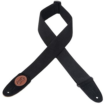 Levys MSSC8 Cotton Guitar Strap Black