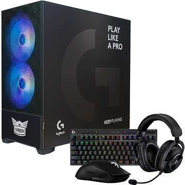 AlzaPC GameBox Elite Logitech Edice - i7 / RTX4070Ti SUPER / Black + Logitech G PRO herní set