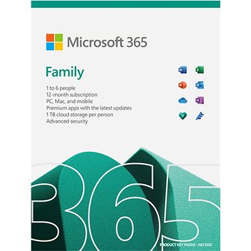 Office Software Microsoft 365 Family - Recovery (Electronic License) |  Office Software on 