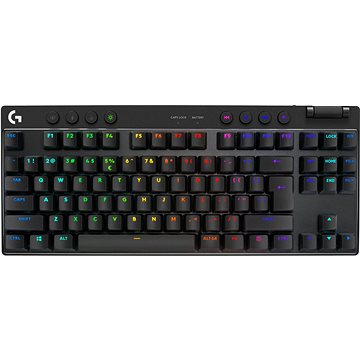 Logitech G PRO X TKL Lightspeed Tactile, čierna