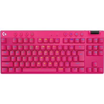 Logitech G PRO X TKL Lightspeed Tactile, rose